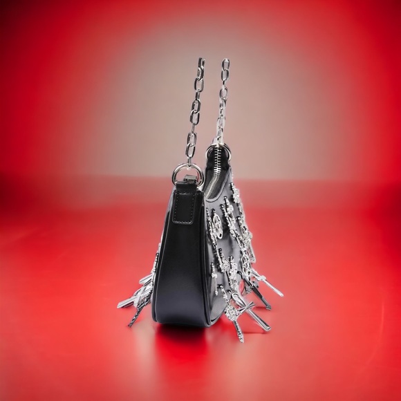 Dolls Kill Black Idol Worship Mini Bag - Picture 2 of 7